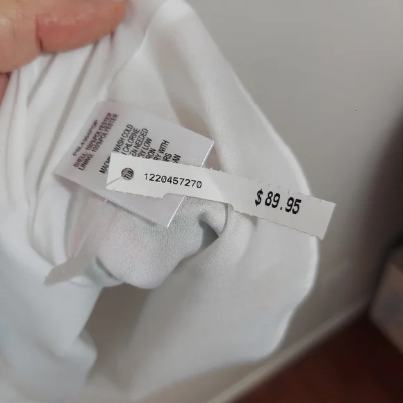 NWOT Parker New York Sangria Cold Shoulder Floral Ruffle Dress  S - Picture 12 of 16